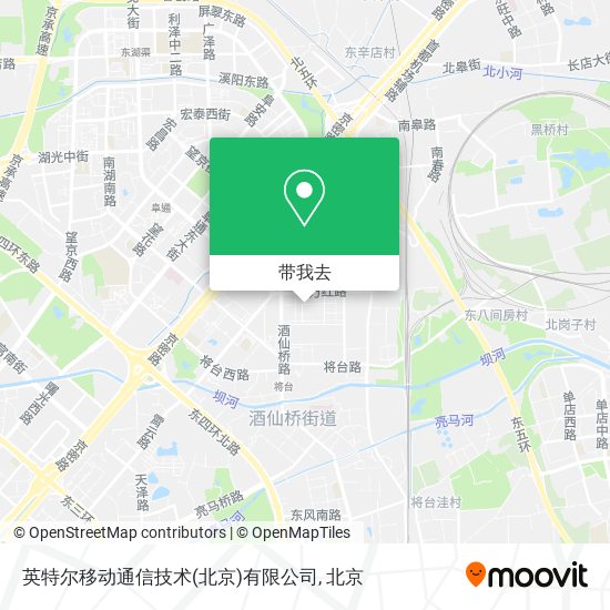 英特尔移动通信技术(北京)有限公司地图