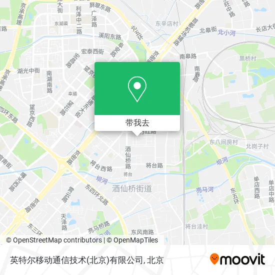 英特尔移动通信技术(北京)有限公司地图