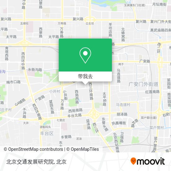 北京交通发展研究院地图