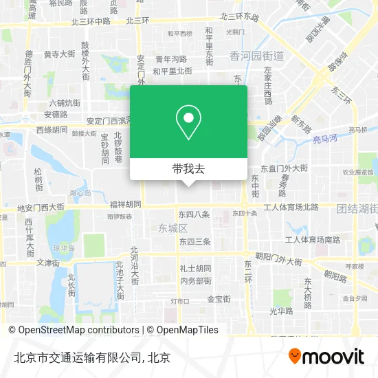北京市交通运输有限公司地图