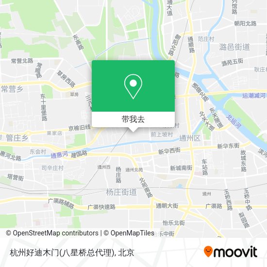 杭州好迪木门(八星桥总代理)地图