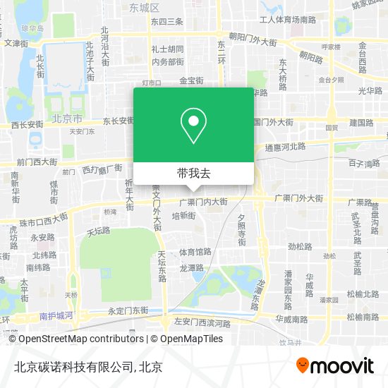 北京碳诺科技有限公司地图