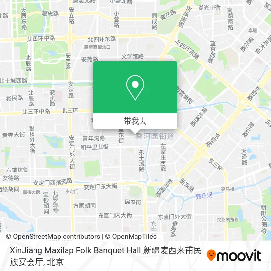 XinJiang Maxilap Folk Banquet Hall 新疆麦西来甫民族宴会厅地图
