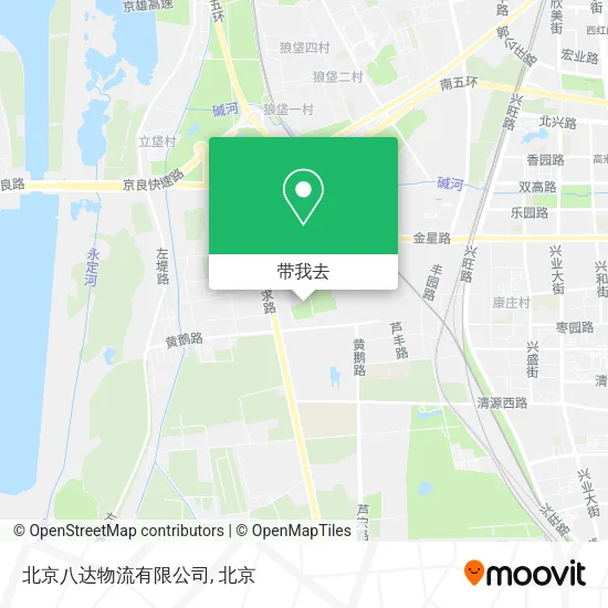北京八达物流有限公司地图
