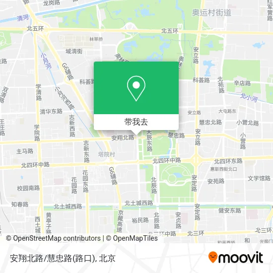 安翔北路/慧忠路(路口)地图
