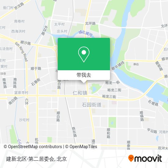 建新北区-第二居委会地图
