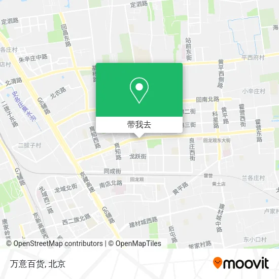 万意百货地图