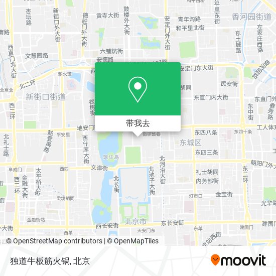 独道牛板筋火锅地图
