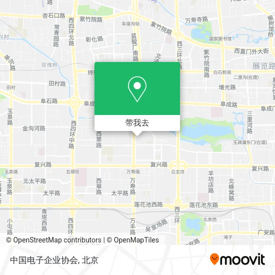 中国电子企业协会地图