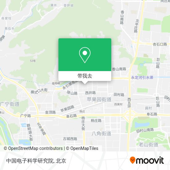 中国电子科学研究院地图