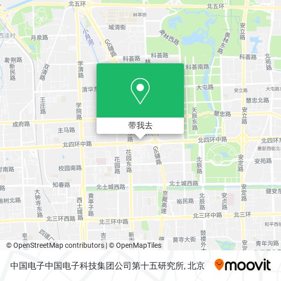 中国电子中国电子科技集团公司第十五研究所地图