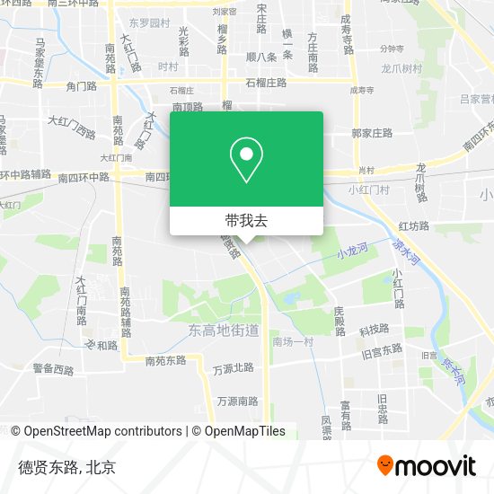 德贤东路地图