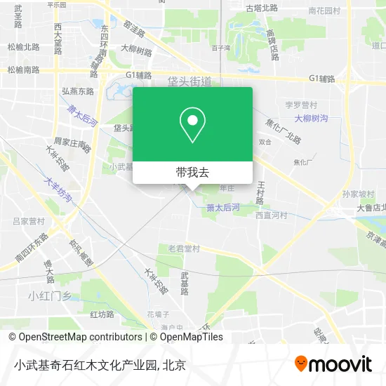 小武基奇石红木文化产业园地图