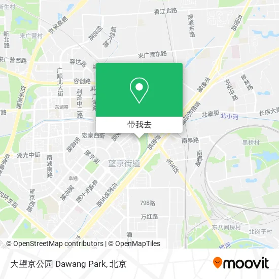 大望京公园 Dawang Park地图