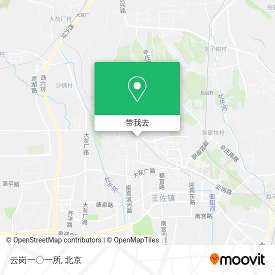 云岗一〇一所地图