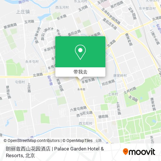 朗丽兹西山花园酒店 | Palace Garden Hotel & Resorts地图