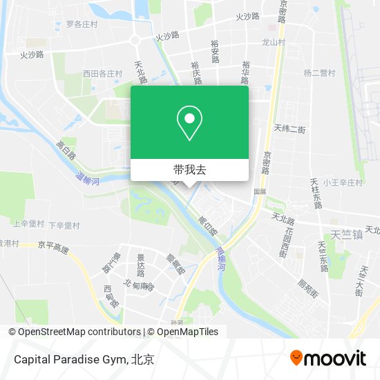 Capital Paradise Gym地图