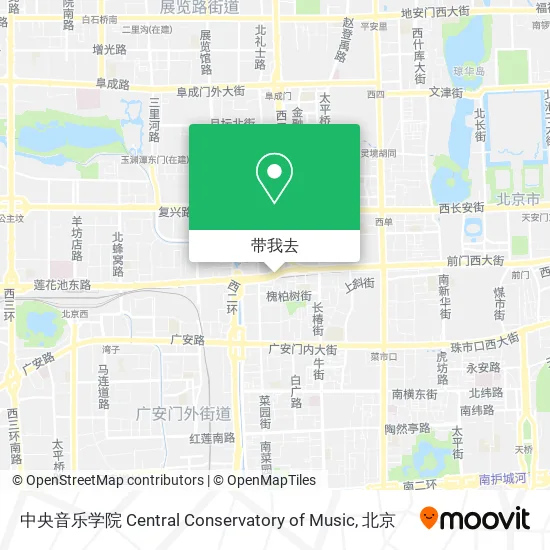 中央音乐学院 Central Conservatory of Music地图