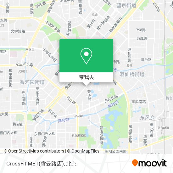 CrossFit MET(霄云路店)地图