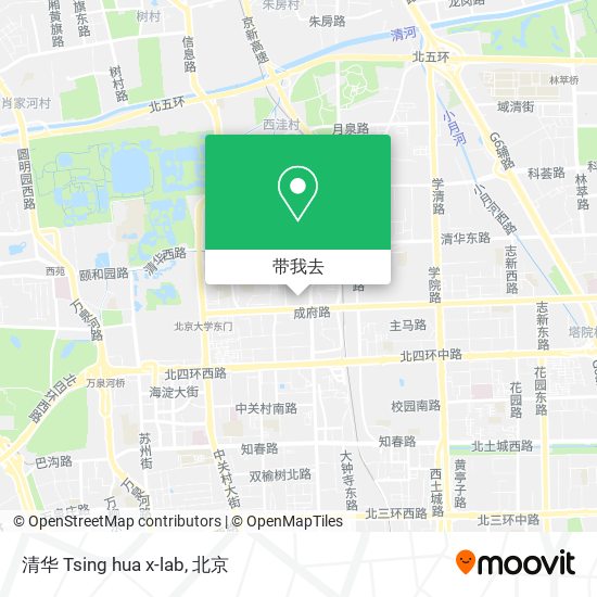 清华  Tsing hua  x-lab地图