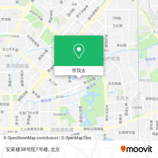安家楼38号院7号楼地图