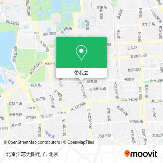 北京汇芯无限电子地图