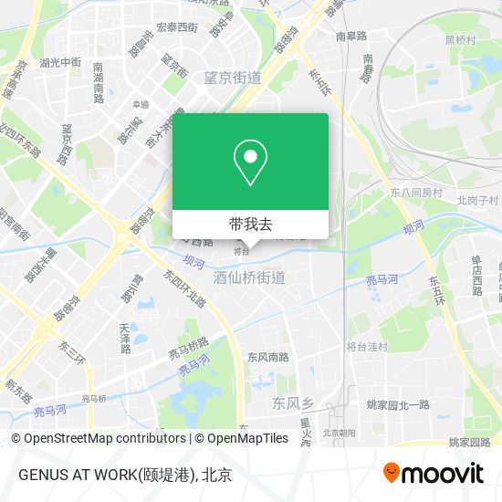 GENUS AT WORK(颐堤港)地图