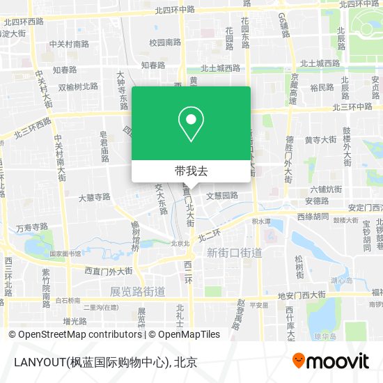 LANYOUT(枫蓝国际购物中心)地图