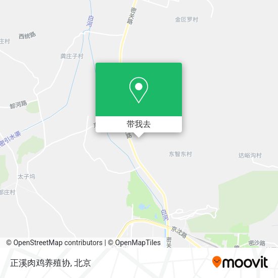 正溪肉鸡养殖协地图
