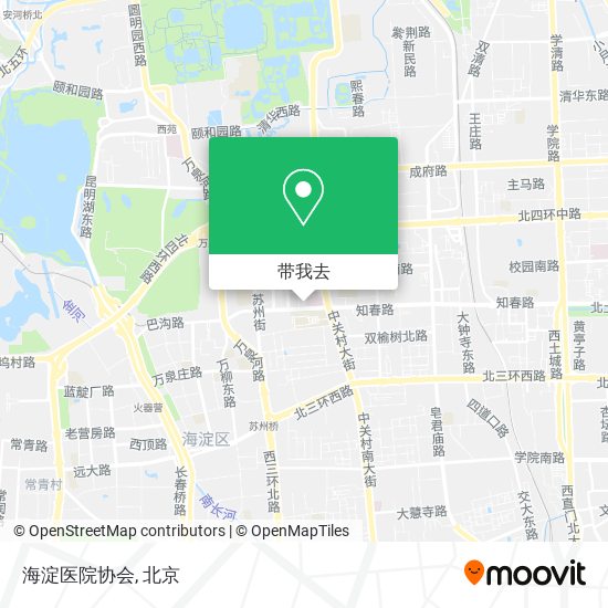 海淀医院协会地图
