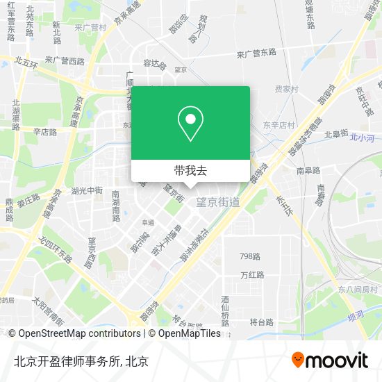 北京开盈律师事务所地图