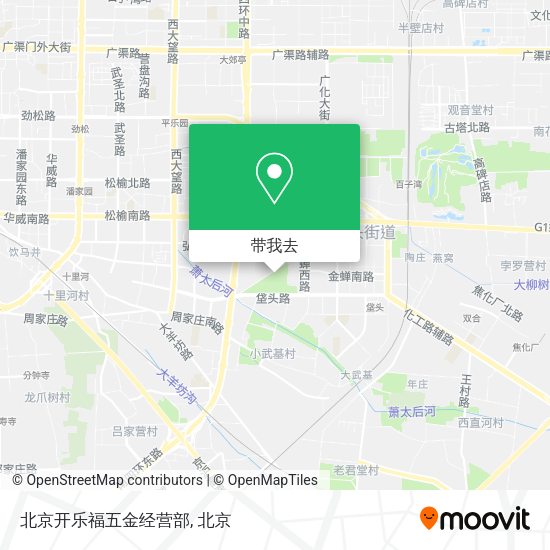 北京开乐福五金经营部地图