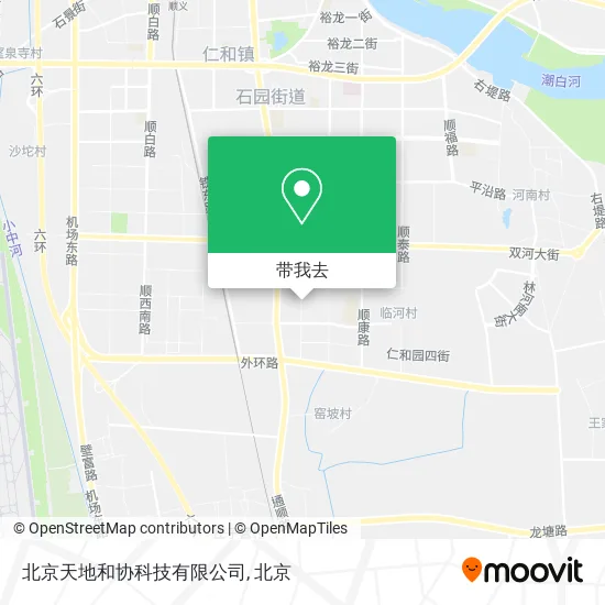北京天地和协科技有限公司地图