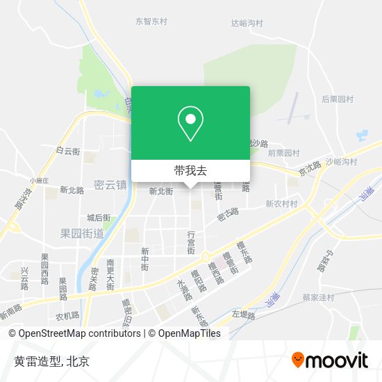 黄雷造型地图