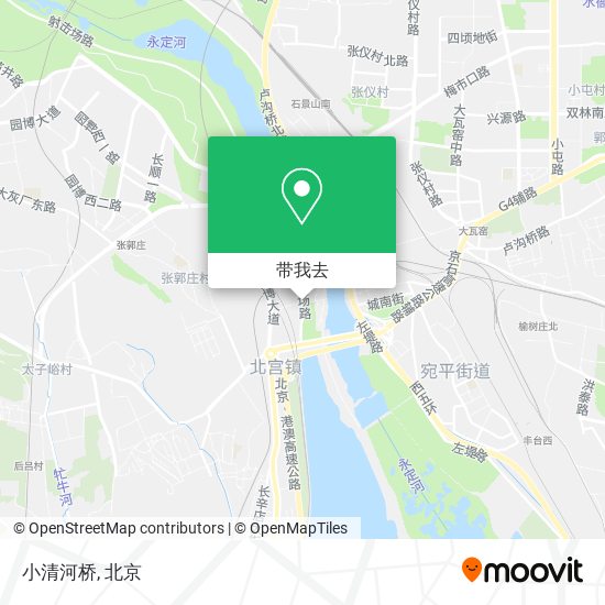 小清河桥地图