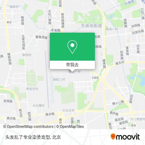 头发乱了专业染烫造型地图