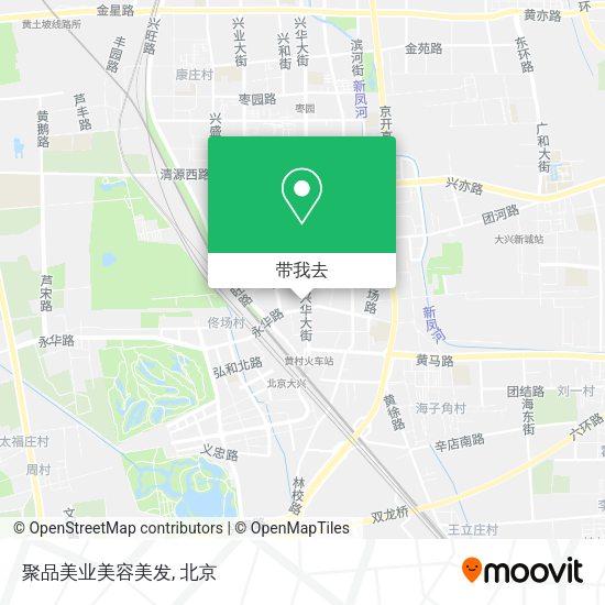 聚品美业美容美发地图