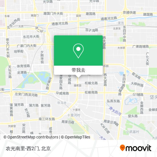农光南里-西2门地图