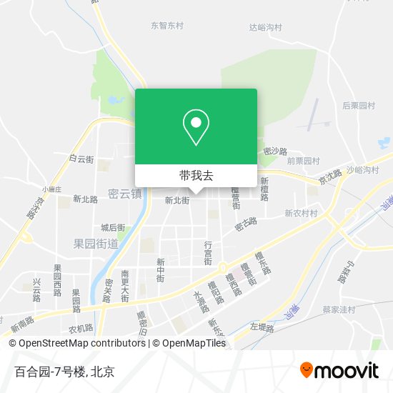 百合园-7号楼地图