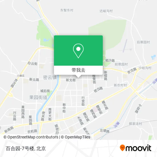 百合园-7号楼地图