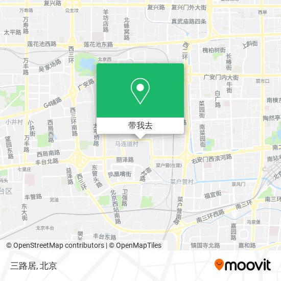 三路居地图
