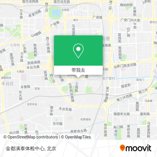 金都满泰体检中心地图