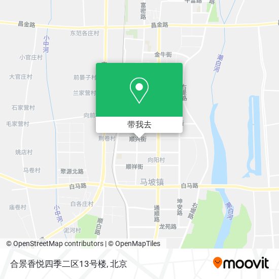 合景香悦四季二区13号楼地图