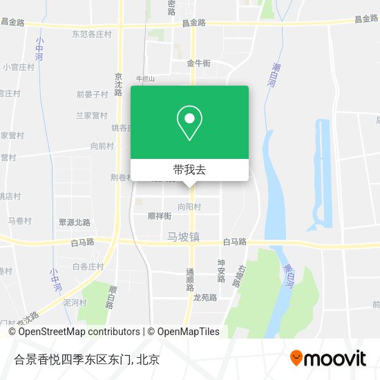 合景香悦四季东区东门地图