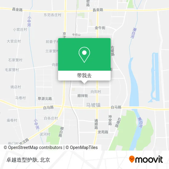 卓越造型护肤地图