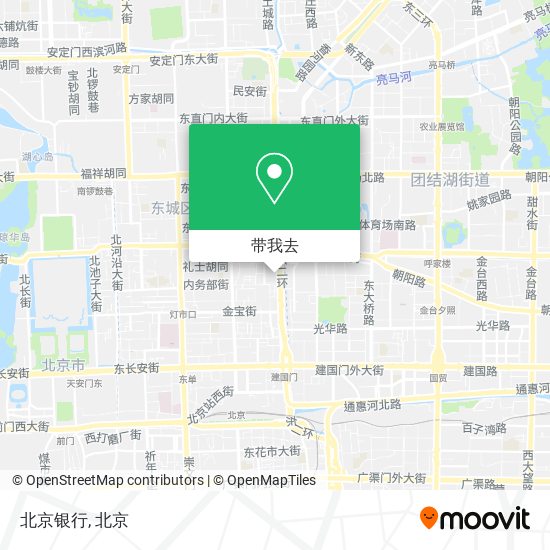 北京银行地图