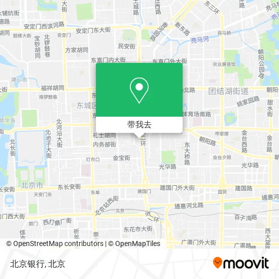 北京银行地图