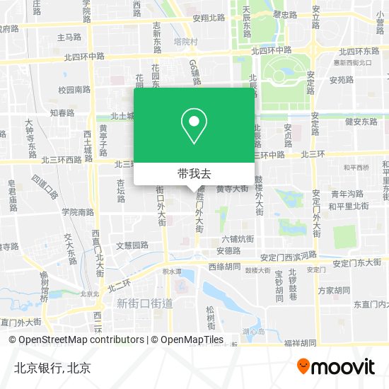 北京银行地图