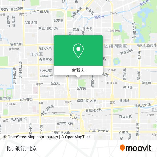 北京银行地图