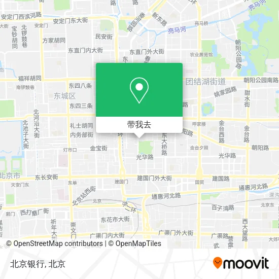 北京银行地图